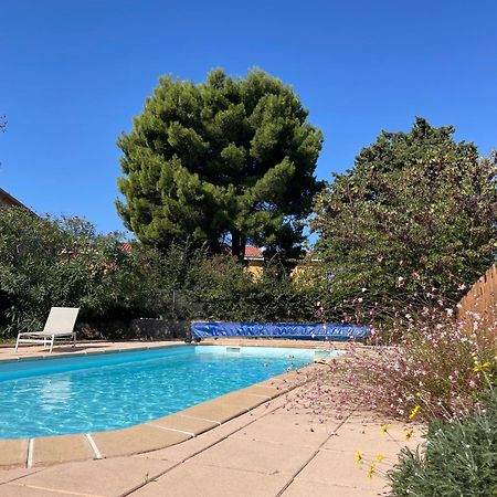L'Oranger - Villa Avec Piscine แซ็ง-ฌ็อง-เดอ-เวดาส ภายนอก รูปภาพ